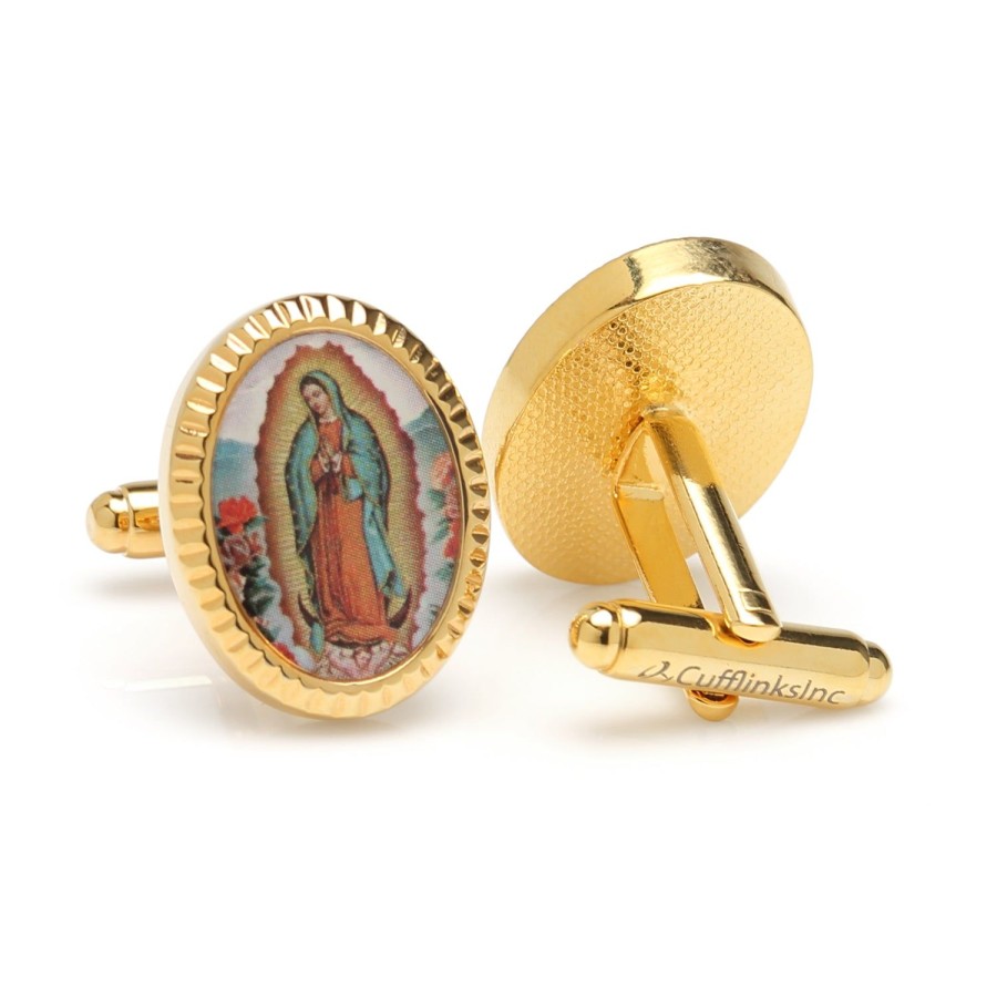 Cufflinks, Inc. Printed Insert Lady Of Guadalupe | Classic Cufflinks