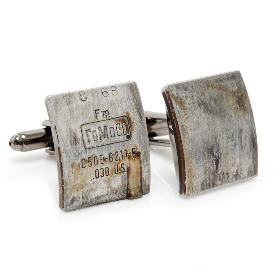 Steven Shaver Design Limited Edition Vintage Ford Mustang Car Bearing Cufflinks | Classic Cufflinks