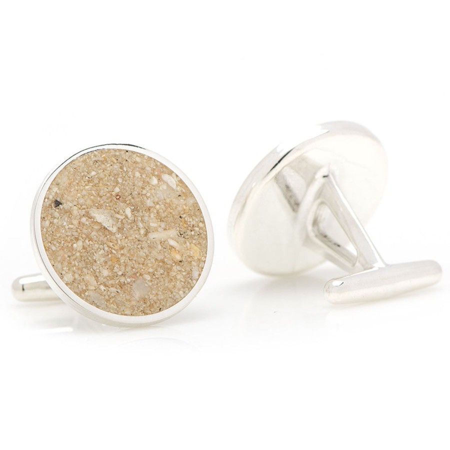 Dune Jewelry Dunn'S River Falls Ocho Rios Jamaica Sand Cufflinks | Classic Cufflinks