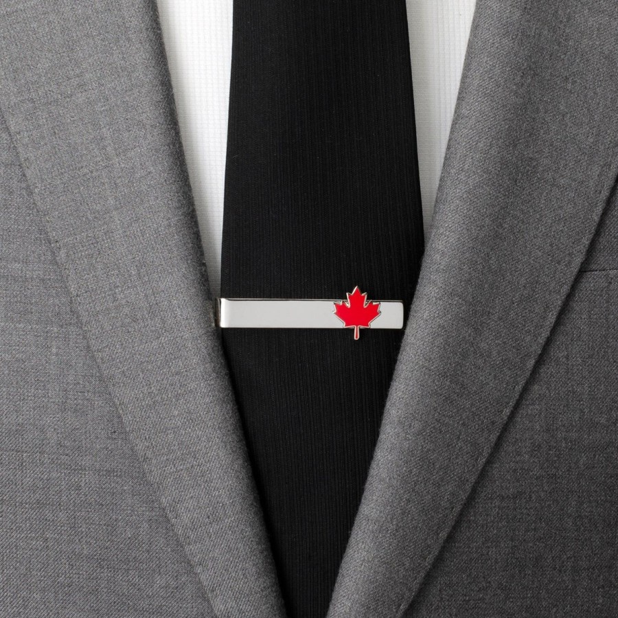 Cufflinks, Inc. Maple Leaf Tie Bar | Classic Tie Bars