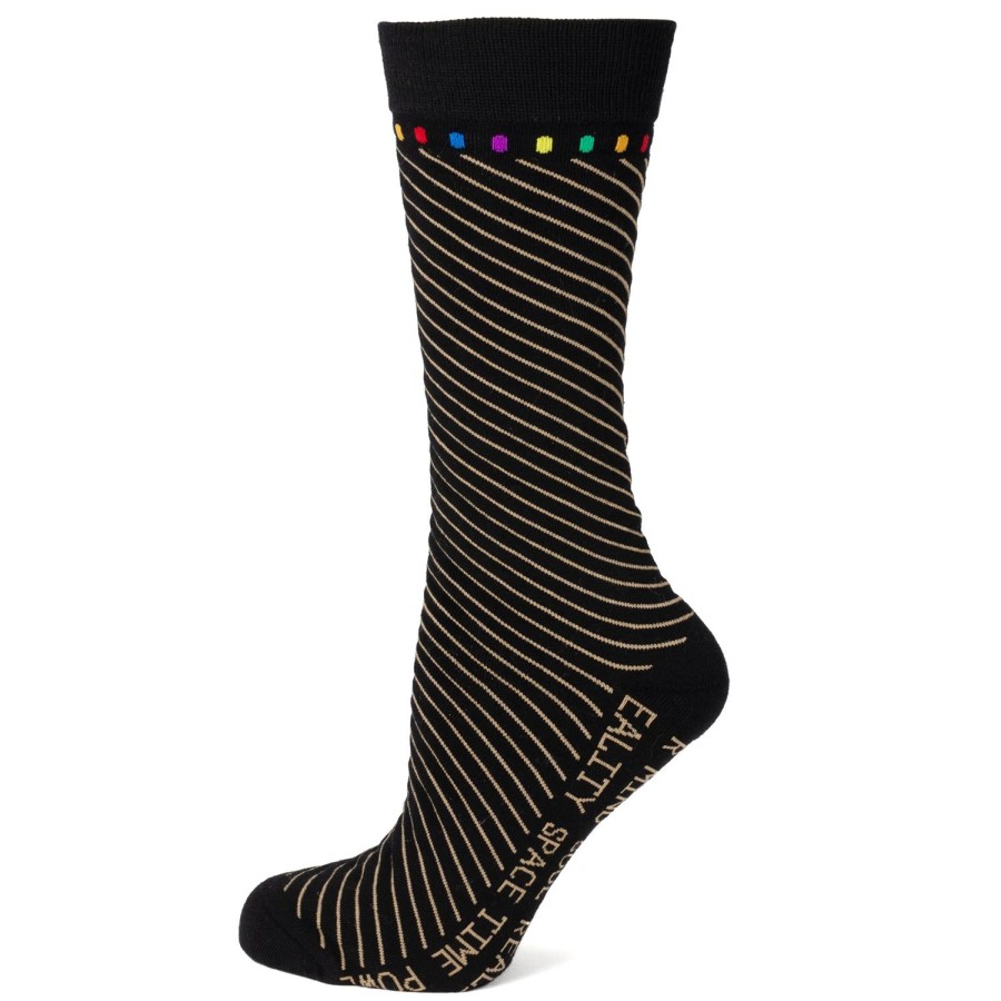 Marvel Infinity Stone Stripe Black Stripe Socks | Socks