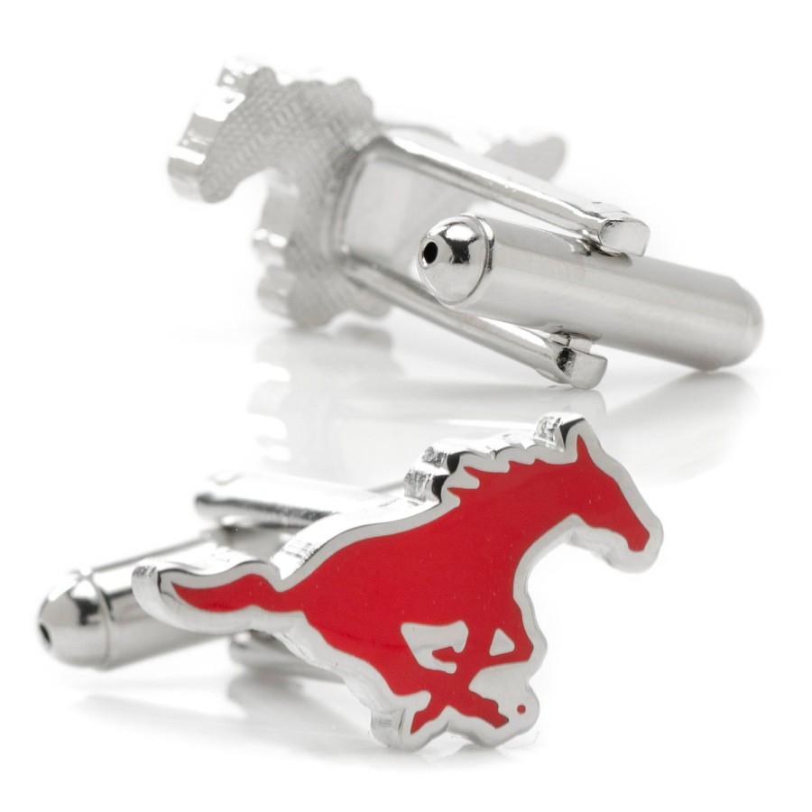 NCAA Smu Mustangs Cufflinks | Sports Cufflinks