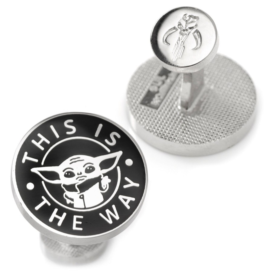 Star Wars Grogu "This Is The Way" Cufflinks | Movies & Characters Cufflinks