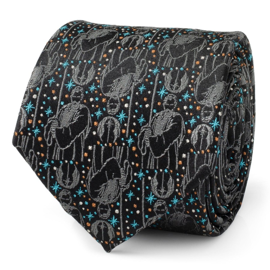 Star Wars Obi-Wan Kenobi Gray Men'S Tie | Star Wars Ties