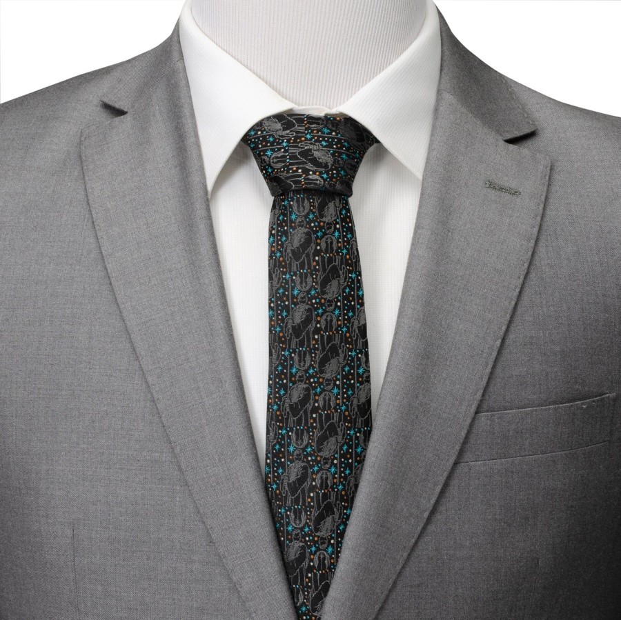 Star Wars Obi-Wan Kenobi Gray Men'S Tie | Star Wars Ties