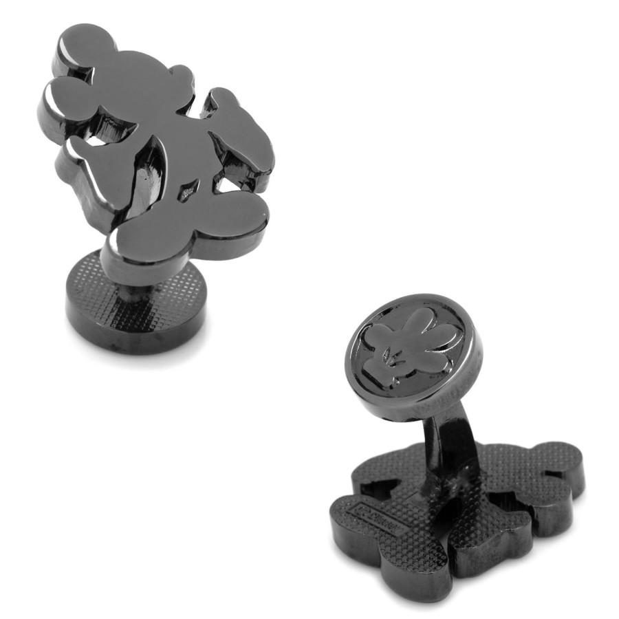 Disney Black Mickey Mouse Silhouette Cufflinks | Movies & Characters Cufflinks