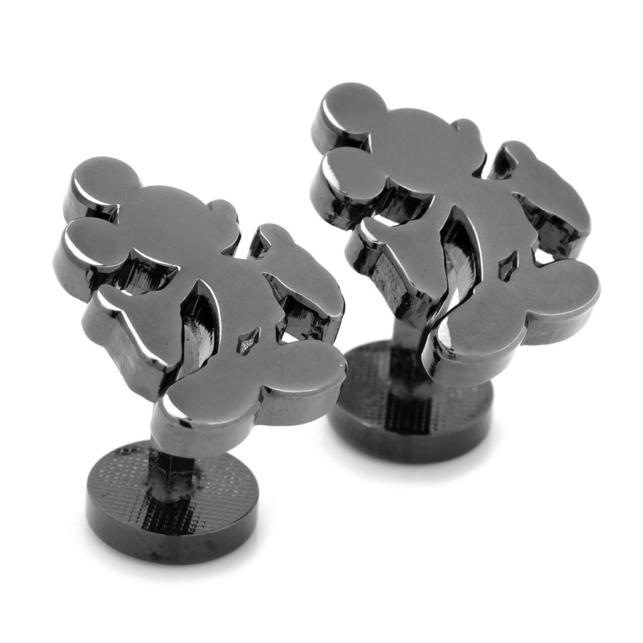 Disney Black Mickey Mouse Silhouette Cufflinks | Movies & Characters Cufflinks