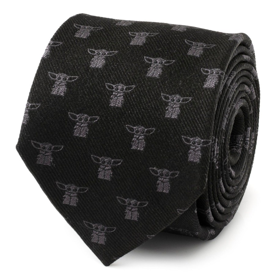 Star Wars The Child Black Men'S Tie | Star Wars Ties