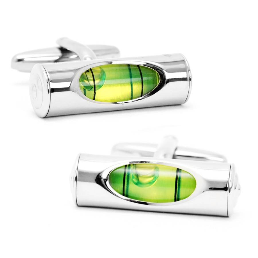 Cufflinks, Inc. Green Level Cufflinks | Classic Cufflinks