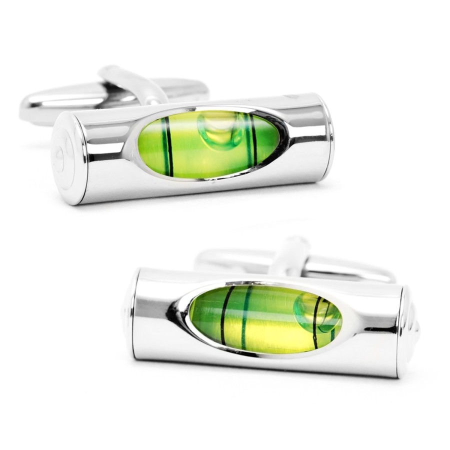 Cufflinks, Inc. Green Level Cufflinks | Classic Cufflinks