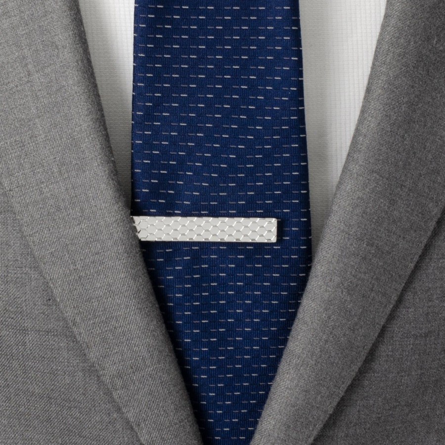 Ox and Bull Trading Co. Honeycomb Tie Clip | Classic Tie Bars