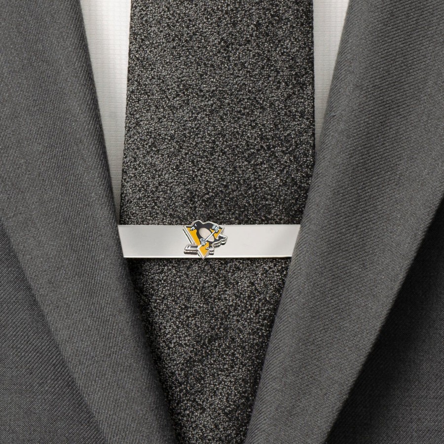 NHL Pittsburgh Penguins Tie Bar | Sports Tie Bars