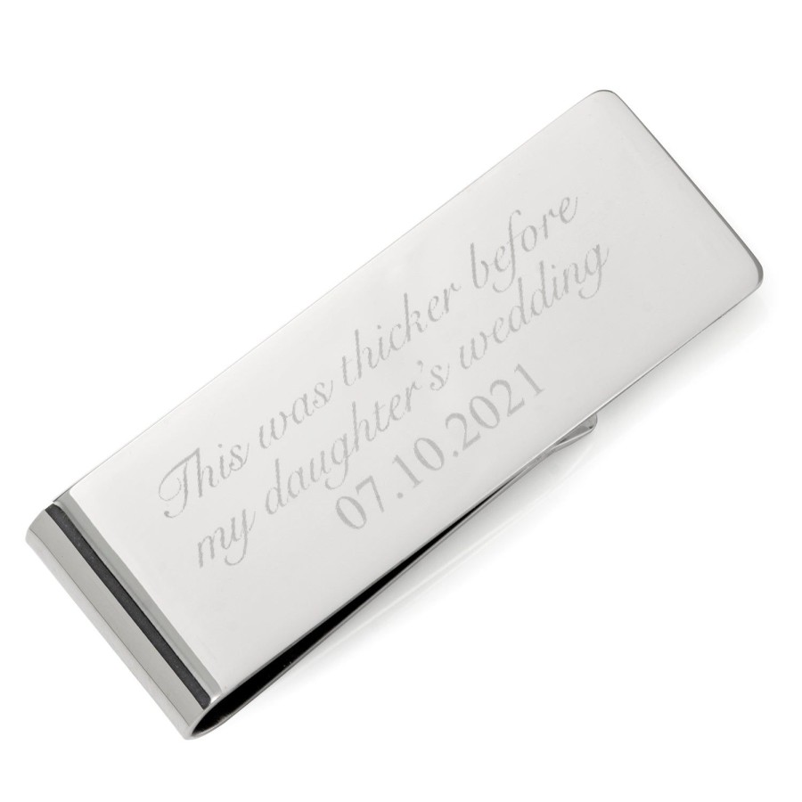 Ox and Bull Trading Co. Father Of Bride Wedding Date Money Clip | Money Clips