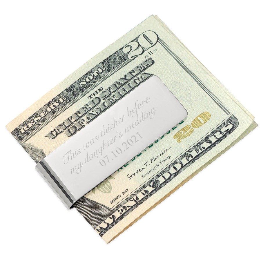 Ox and Bull Trading Co. Father Of Bride Wedding Date Money Clip | Money Clips