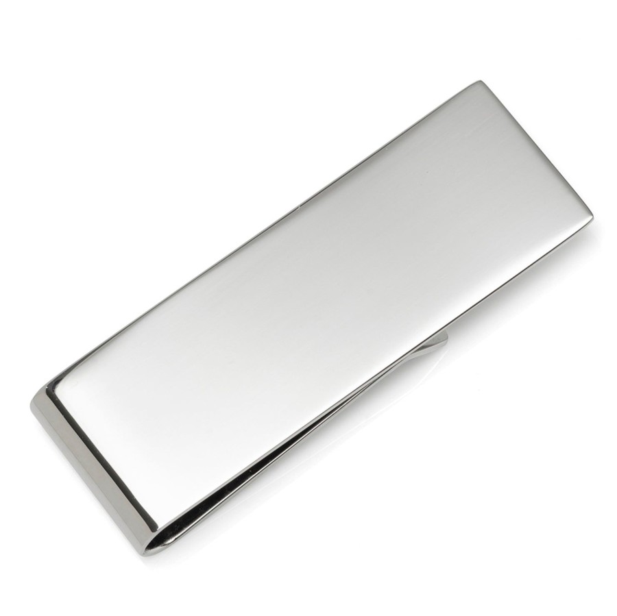 Ox and Bull Trading Co. Stainless Steel Engravable Money Clip | Money Clips