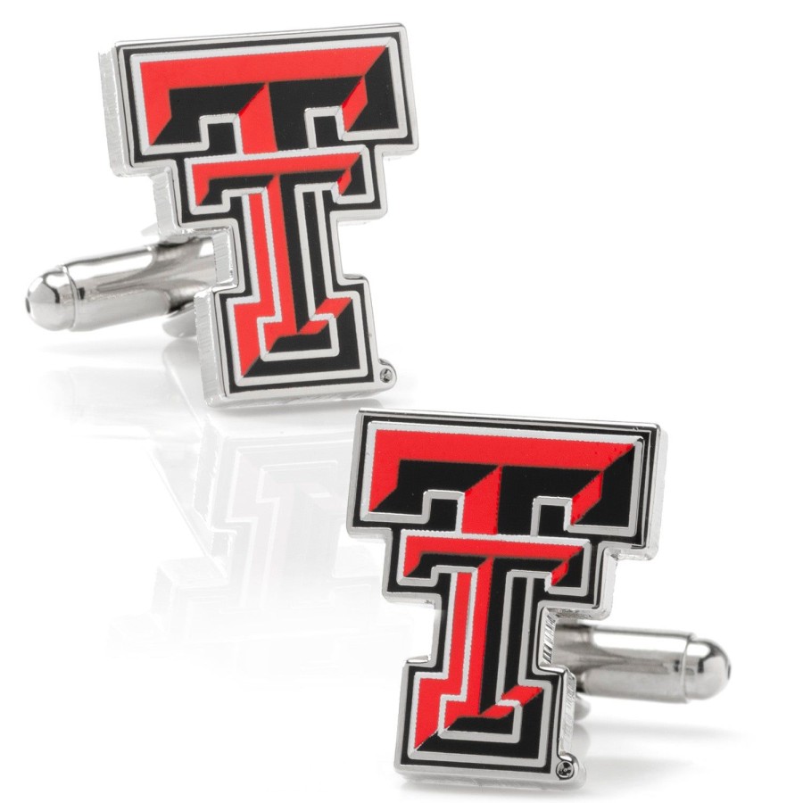 NCAA Texas Tech University Red Raiders Cufflinks | Sports Cufflinks