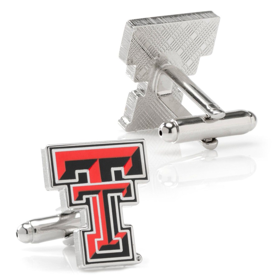 NCAA Texas Tech University Red Raiders Cufflinks | Sports Cufflinks