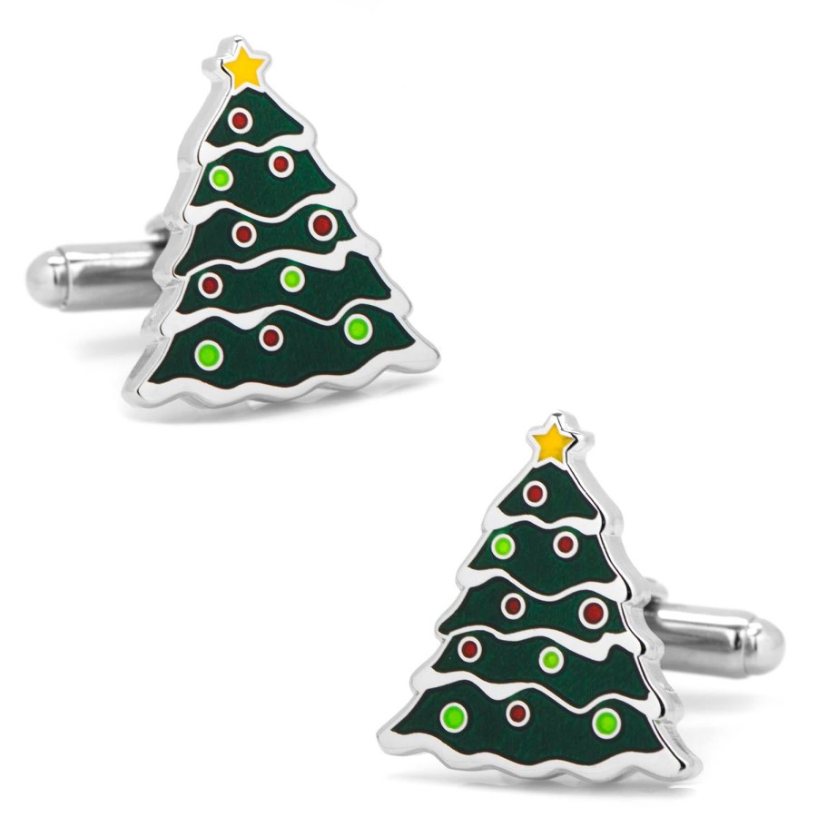 Cufflinks, Inc. Christmas Tree Cufflinks | Classic Cufflinks