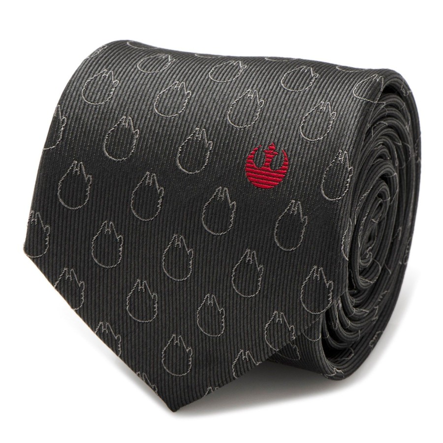 Star Wars Rebel Force Gray Men'S Tie | Star Wars Ties