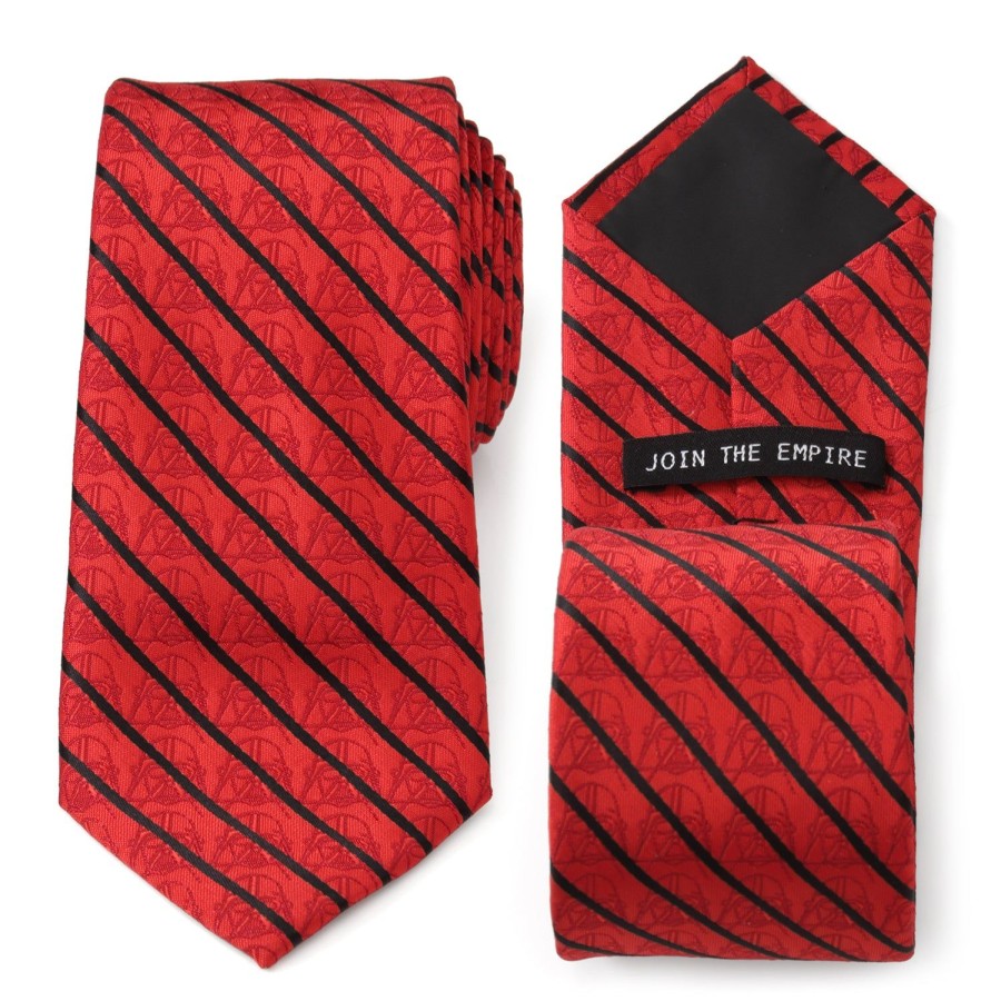 Star Wars Vader Red Stripe Men'S Tie | Star Wars Ties