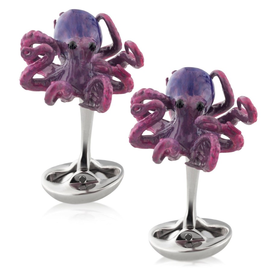 Fils Unique Sixteen Legs Octopus Cufflinks | Classic Cufflinks