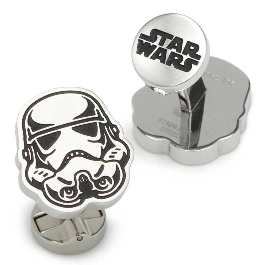 Star Wars Stormtrooper Stainless Steel Cufflinks | Movies & Characters Cufflinks