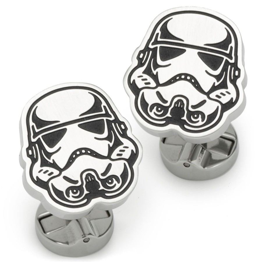 Star Wars Stormtrooper Stainless Steel Cufflinks | Movies & Characters Cufflinks