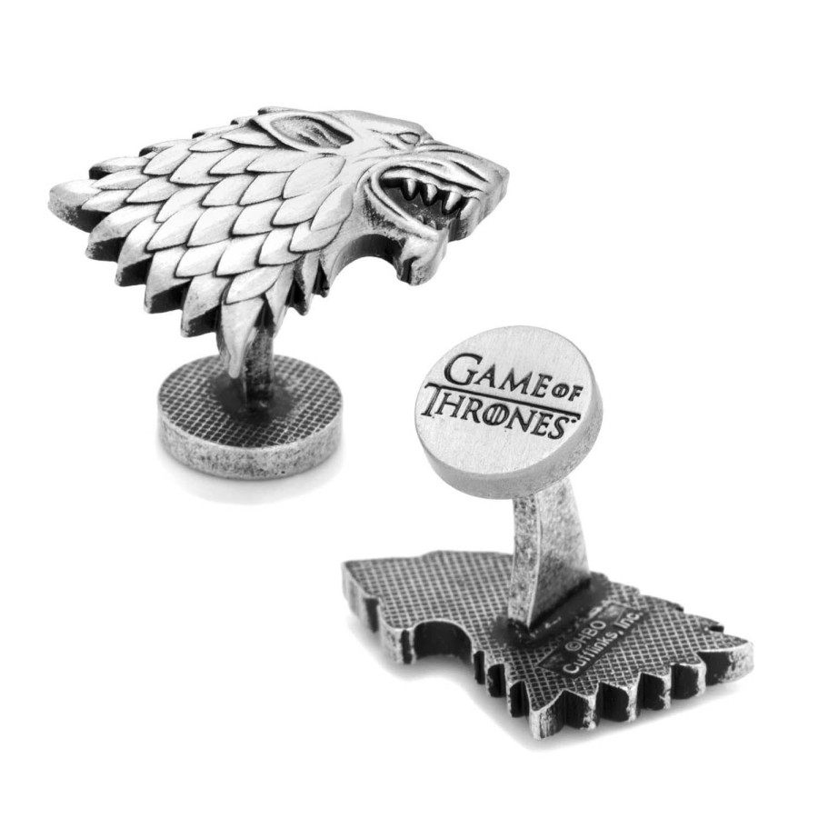 Game of Thrones Stark Direwolf Sigil Cufflinks | Movies & Characters Cufflinks