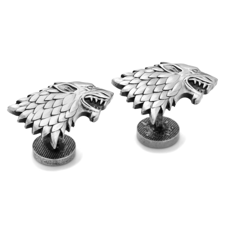 Game of Thrones Stark Direwolf Sigil Cufflinks | Movies & Characters Cufflinks