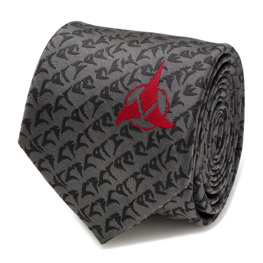 Star Trek Klingon Gray Men'S Tie | Star Trek Ties