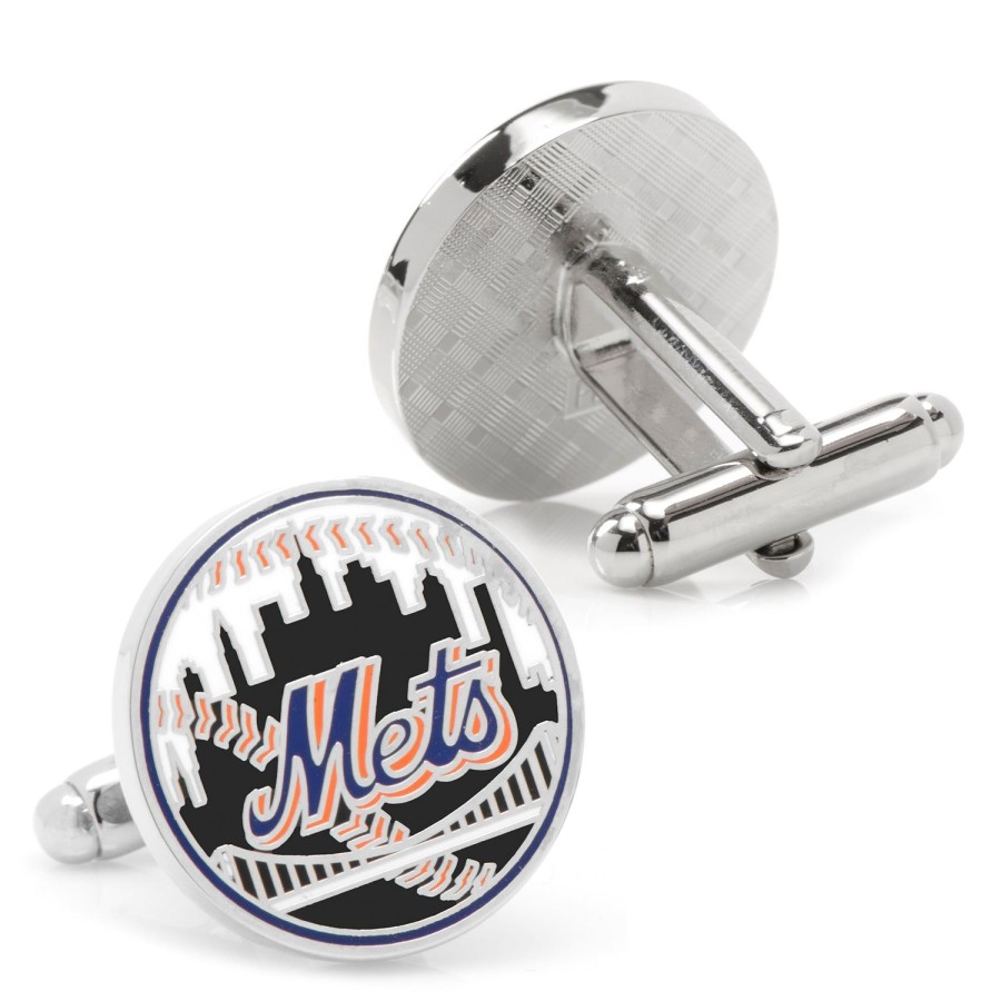 MLB New York Mets Baseball Cufflinks | Sports Cufflinks