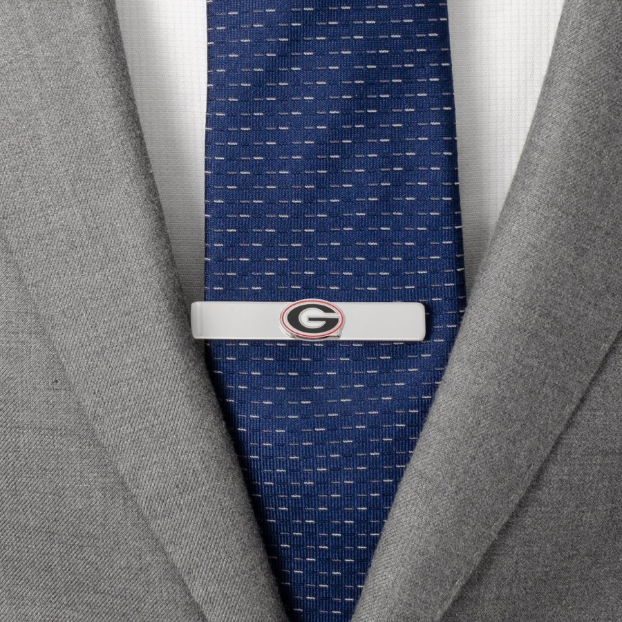 NCAA University Of Georgia Bulldogs Tie Bar | Sports Tie Bars