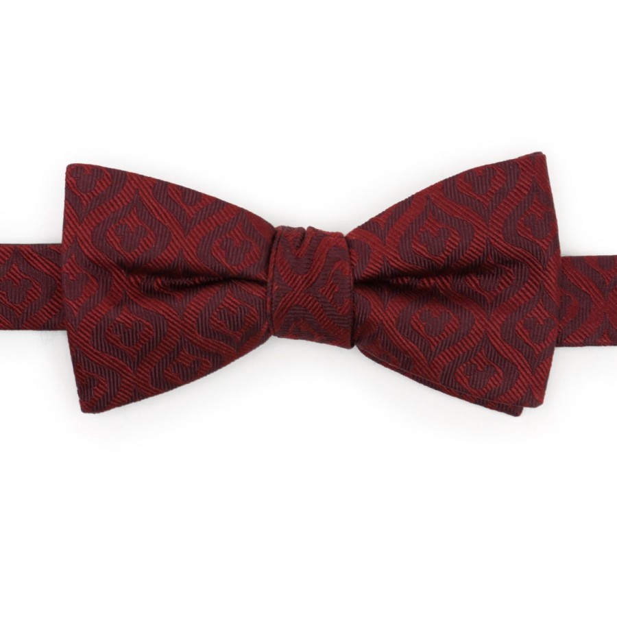 Disney Mickey Mouse Holiday Maroon Bow Tie | Bow Ties