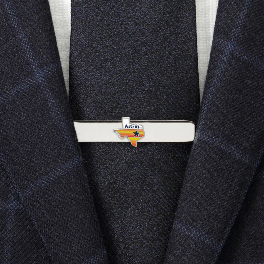 MLB Houston Astros Tequila Sunrise Tie Bar | Sports Tie Bars