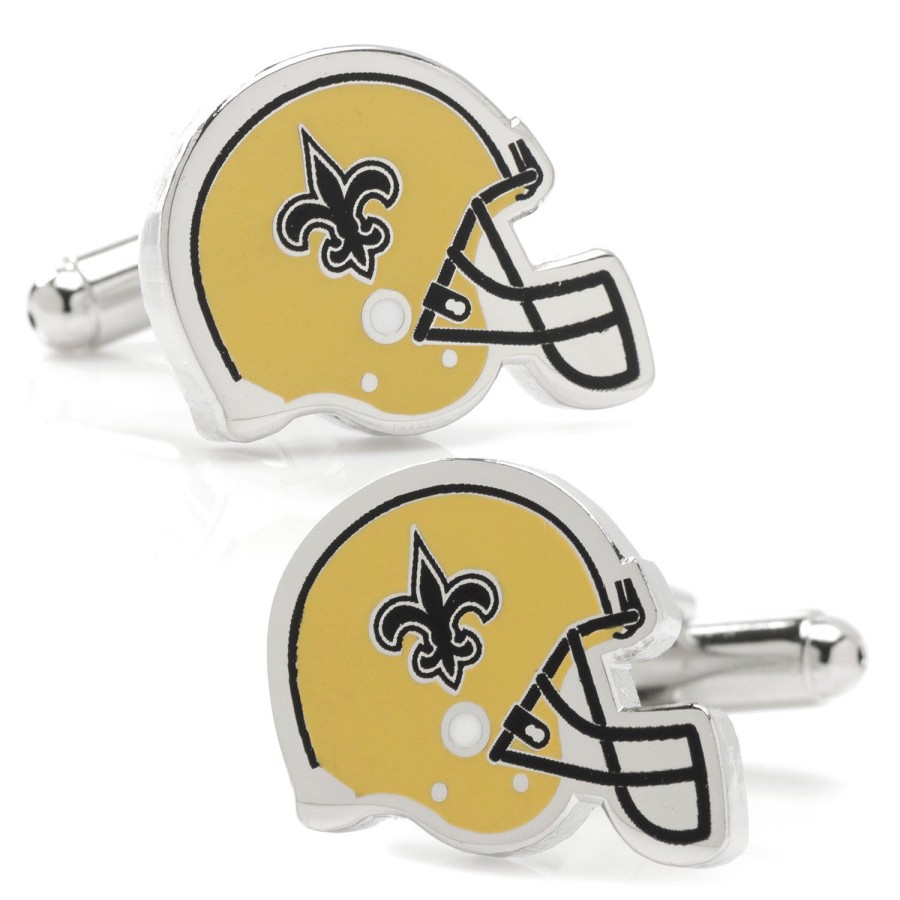 NFL Retro New Orleans Saints Helmet Cufflinks | Sports Cufflinks