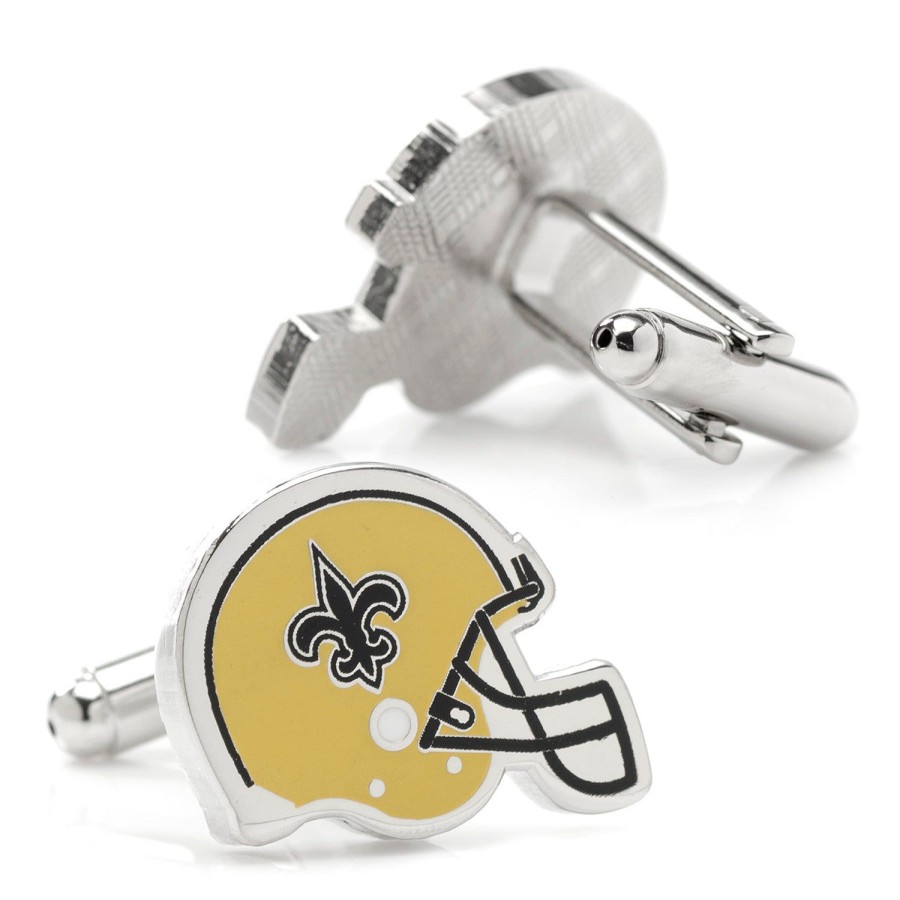 NFL Retro New Orleans Saints Helmet Cufflinks | Sports Cufflinks