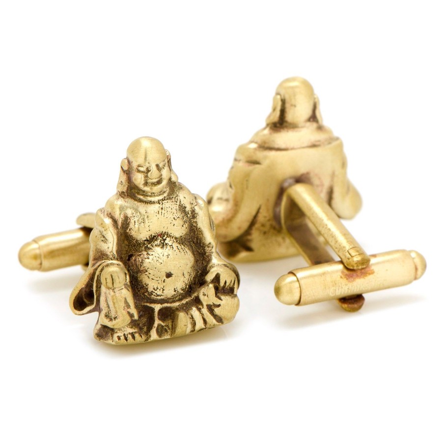 Cufflinks, Inc. Smiling Buddha Cufflinks | Classic Cufflinks