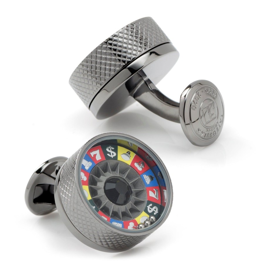 Tateossian Fruit Machine Roulette Cufflinks | Classic Cufflinks