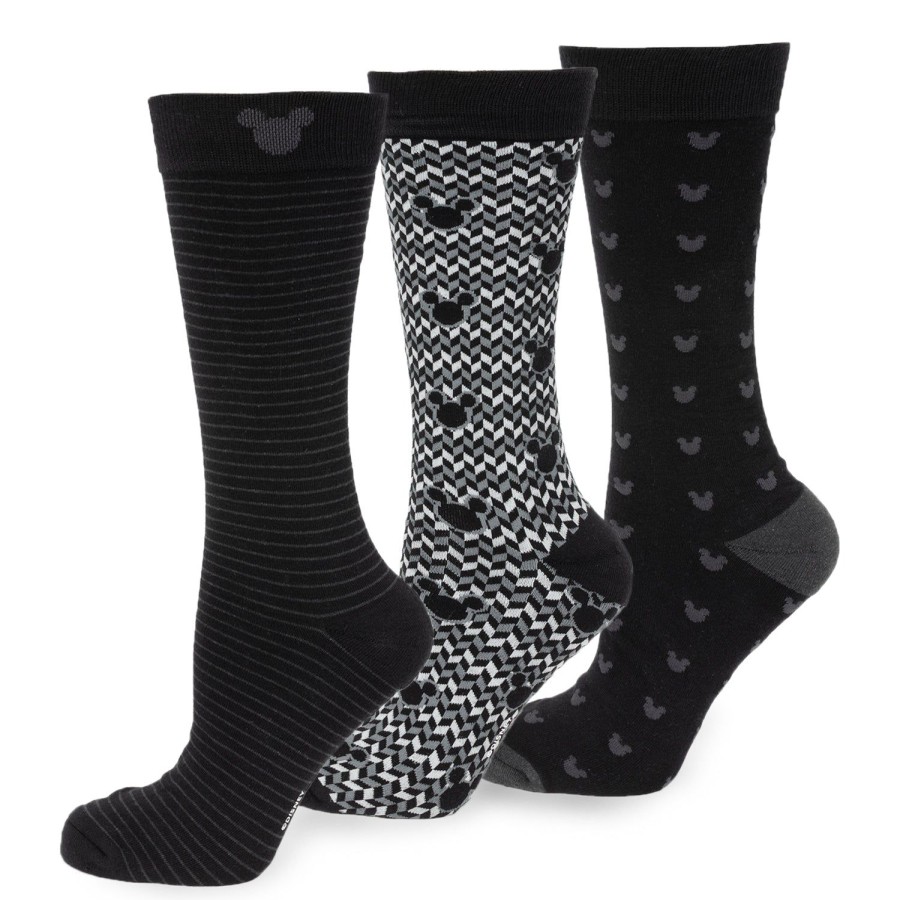 Disney Mickey Silhouette 3 Pair Sock Set | Socks