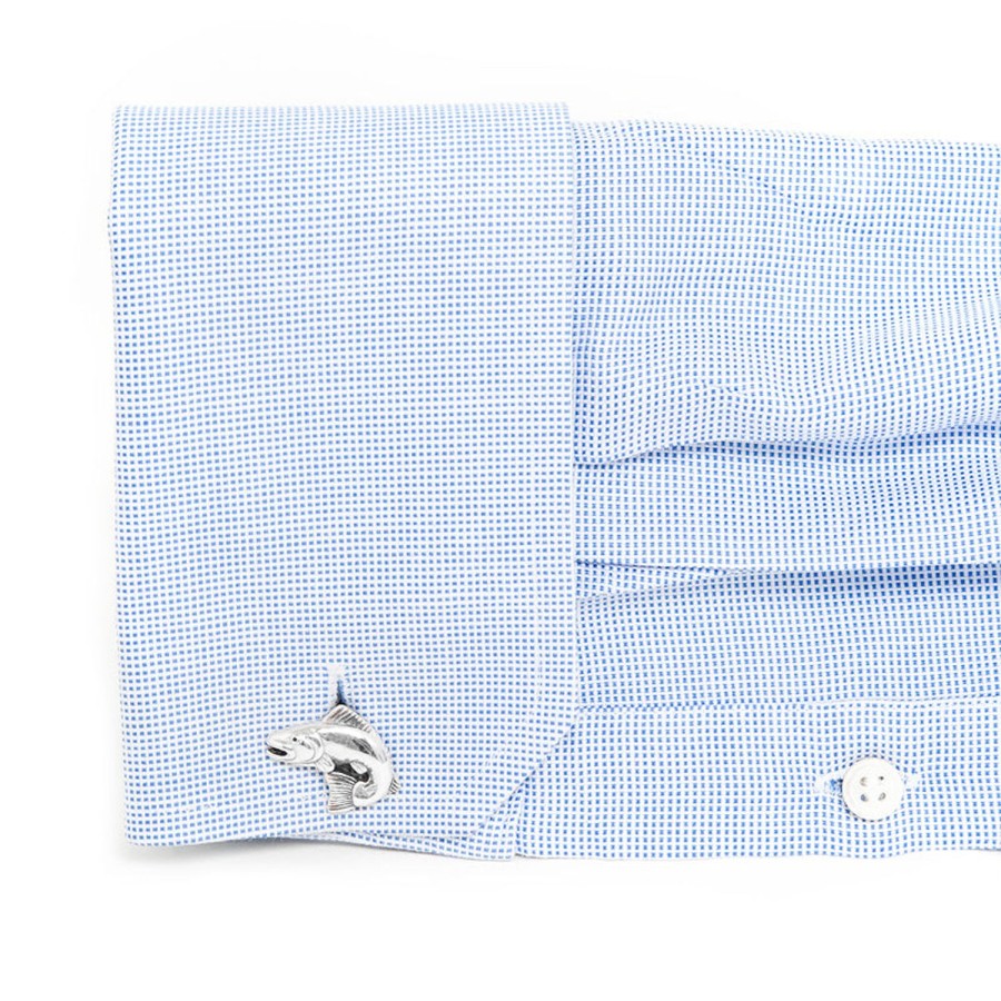 Max Lang Leaping Salmon Cufflinks | Classic Cufflinks