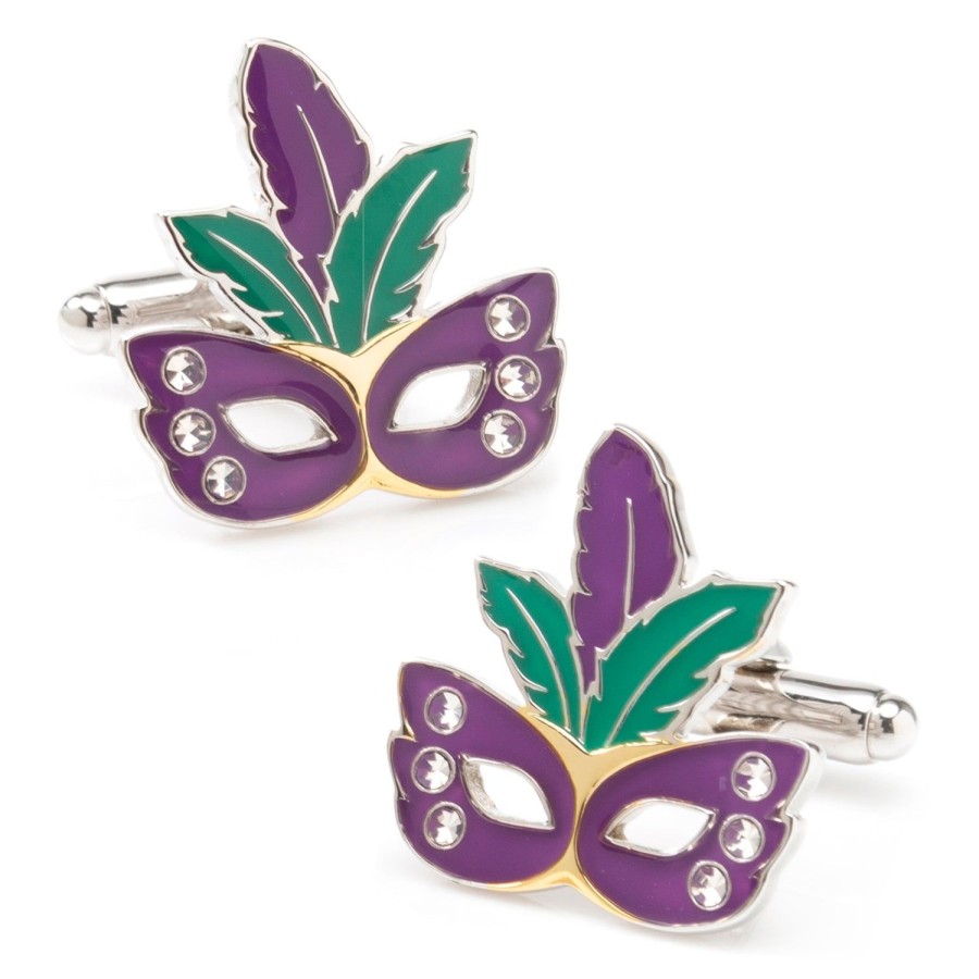 Cufflinks, Inc. Mardi Gras Cufflinks | Classic Cufflinks