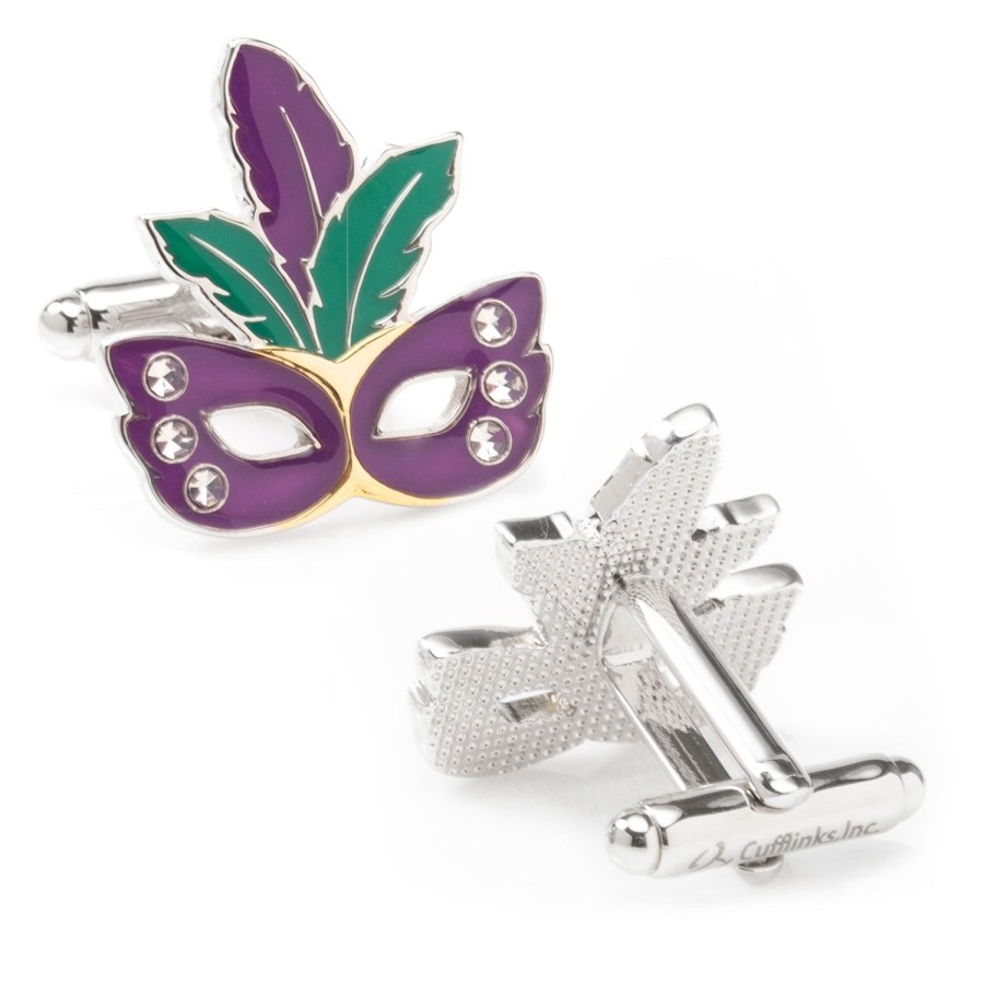 Cufflinks, Inc. Mardi Gras Cufflinks | Classic Cufflinks