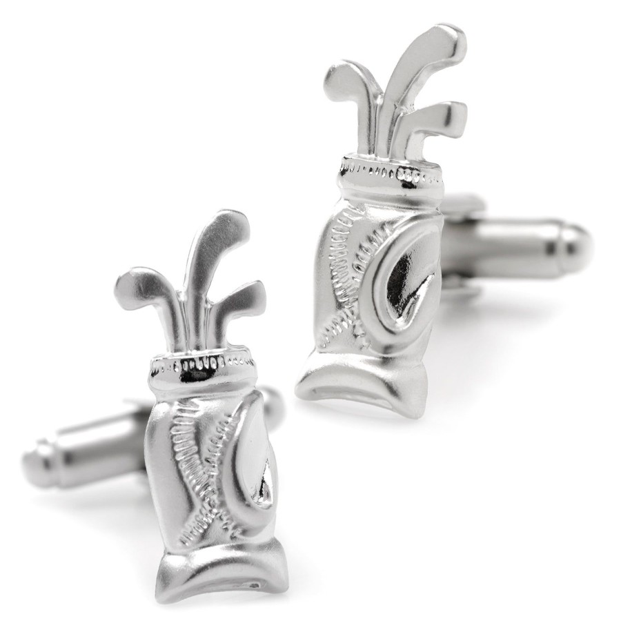 Cufflinks, Inc. Plated Golf Bag Cufflinks | Classic Cufflinks