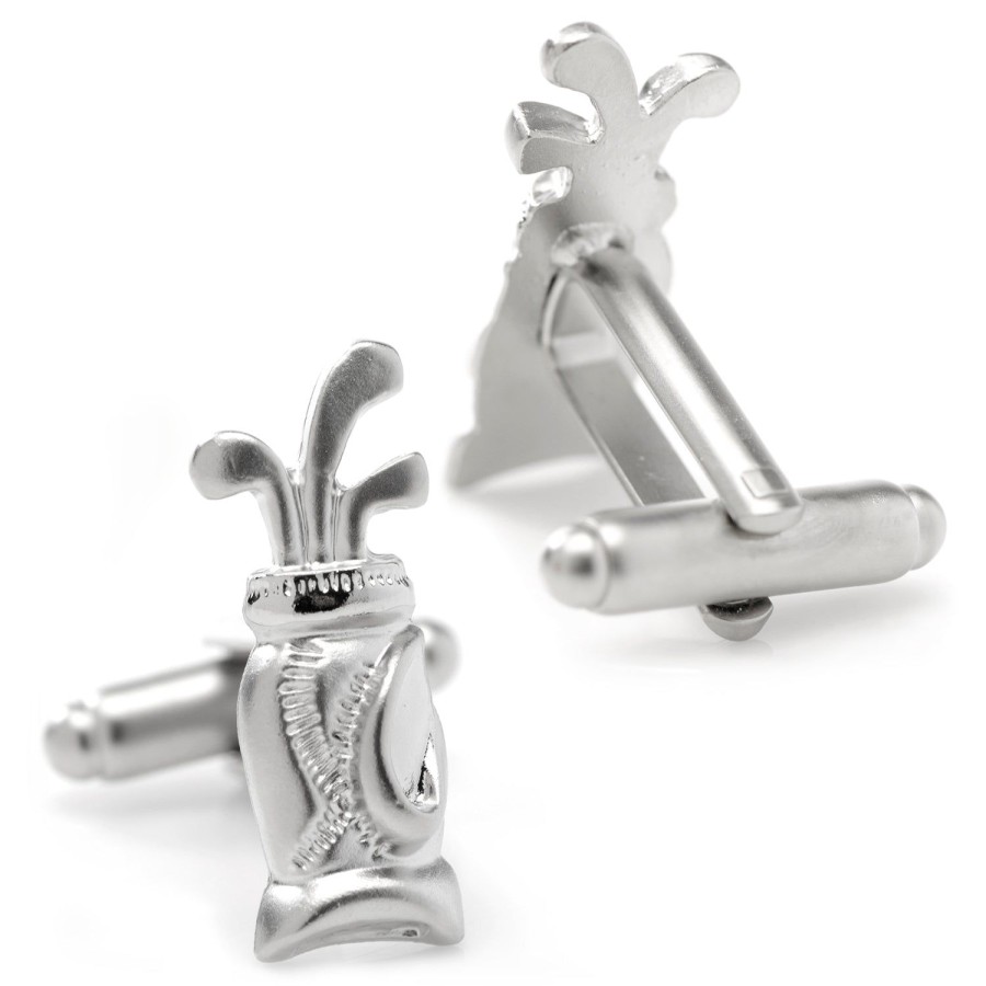 Cufflinks, Inc. Plated Golf Bag Cufflinks | Classic Cufflinks