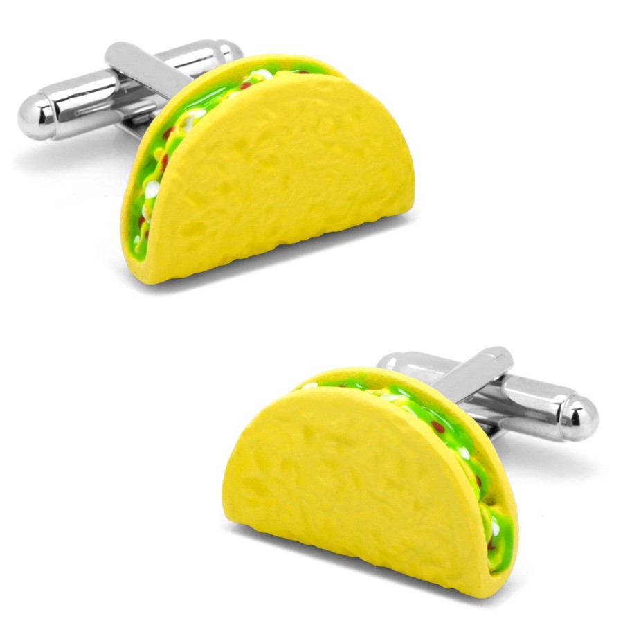 Cufflinks, Inc. 3D Taco Cufflinks | Classic Cufflinks