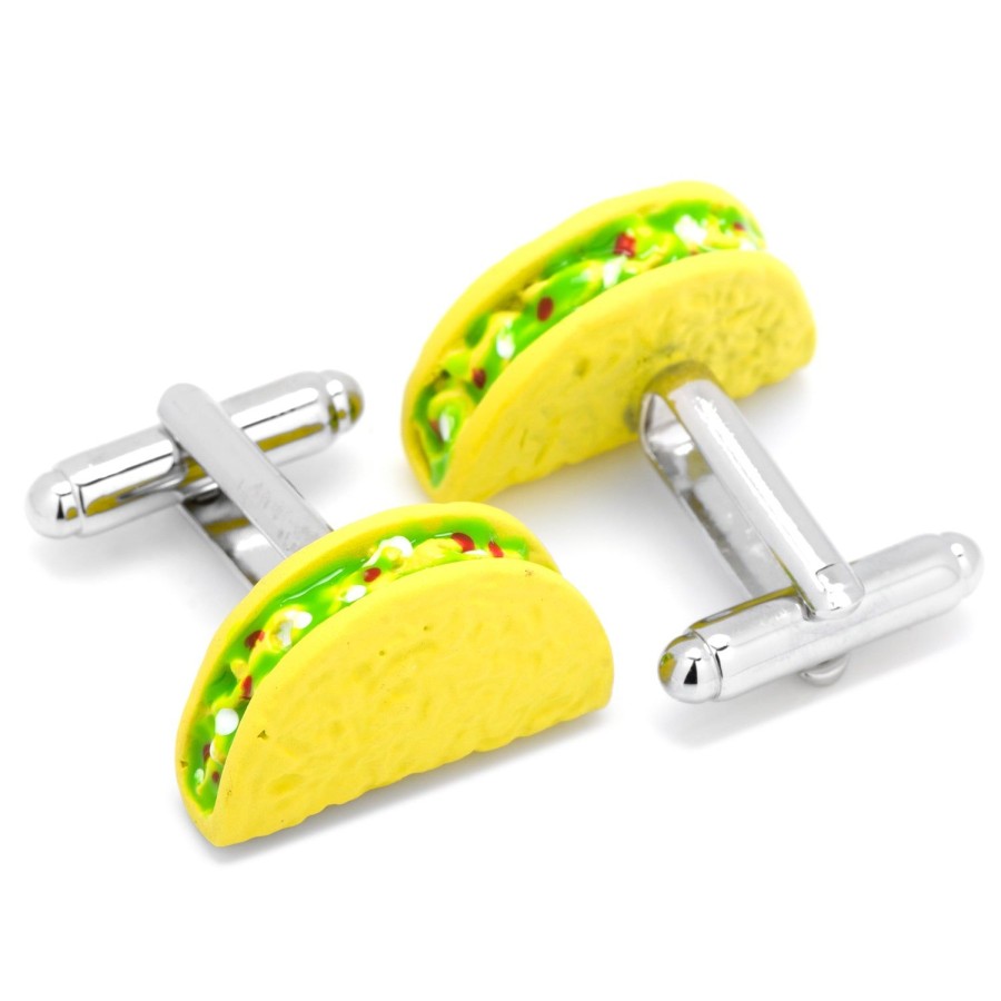 Cufflinks, Inc. 3D Taco Cufflinks | Classic Cufflinks