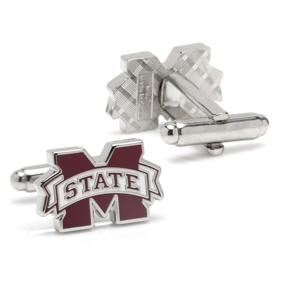 NCAA Mississippi State Bulldogs Cufflinks | Sports Cufflinks