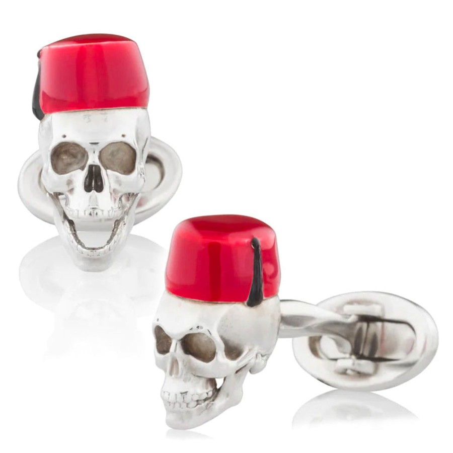 Fils Unique Yorick In Casablanca Cufflinks | Classic Cufflinks