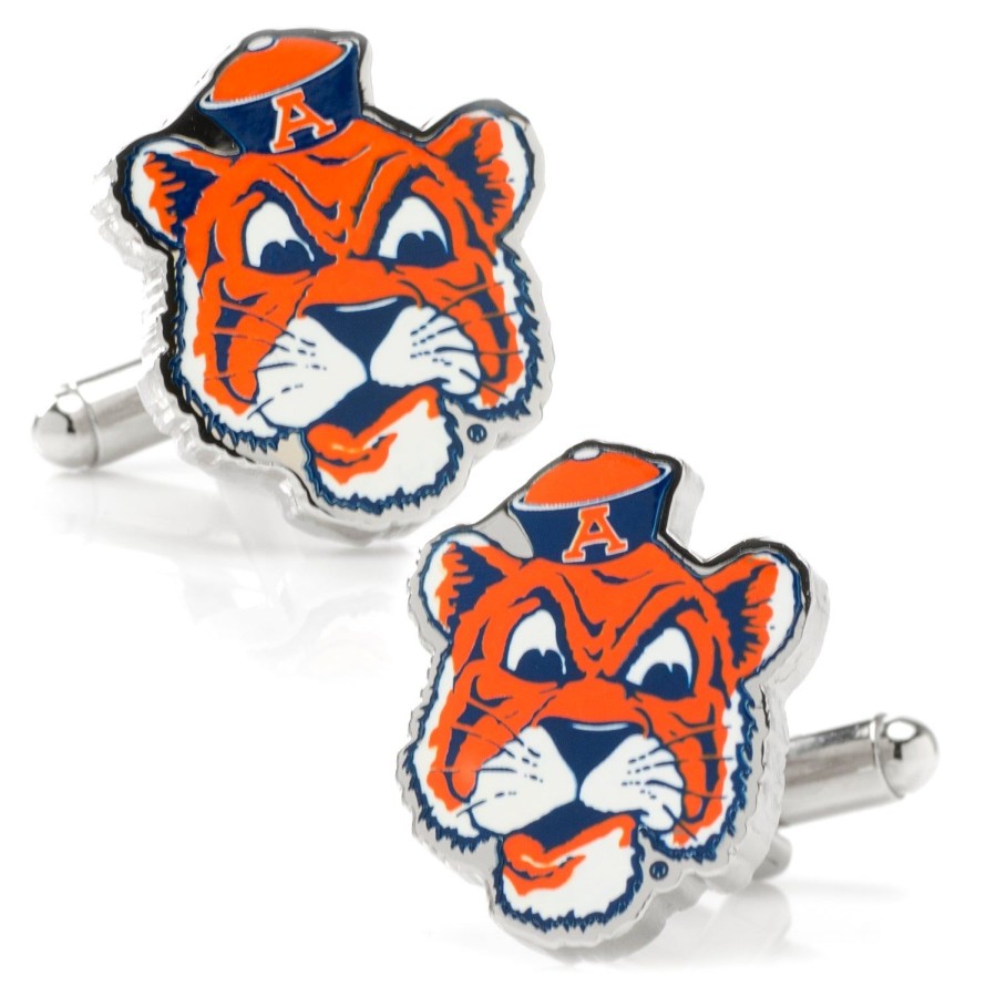 NCAA Vintage Auburn University Tigers Cufflinks | Sports Cufflinks