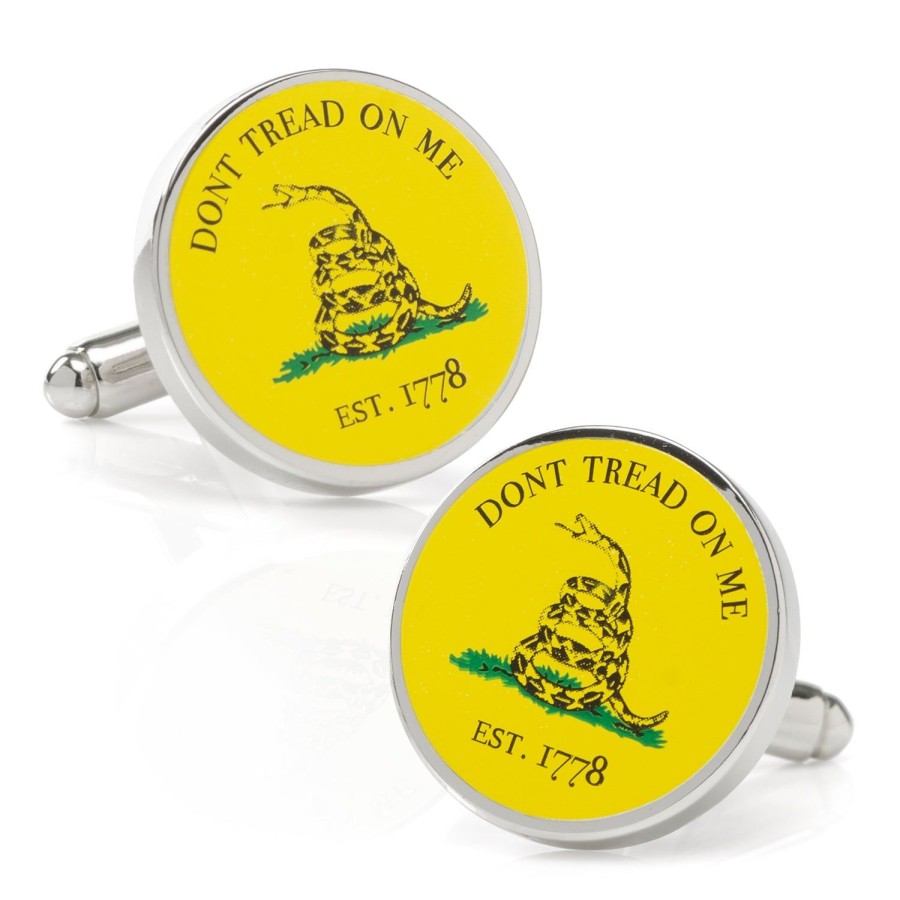 Cufflinks, Inc. Gadsden Flag Cufflinks | Classic Cufflinks